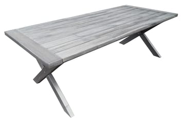 Hains Fasta Spisebord 220 cm - Shabby Chic - Hagemøbler - Hagebord - Spisebord ute