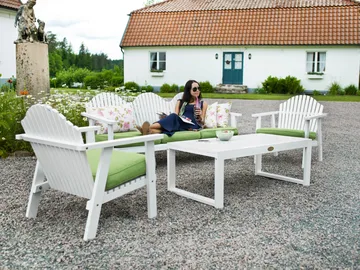 Hillerstorp Gotland Bord 60x120 cm - Hvit - Hagemøbler - Hagebord - Spisebord ute