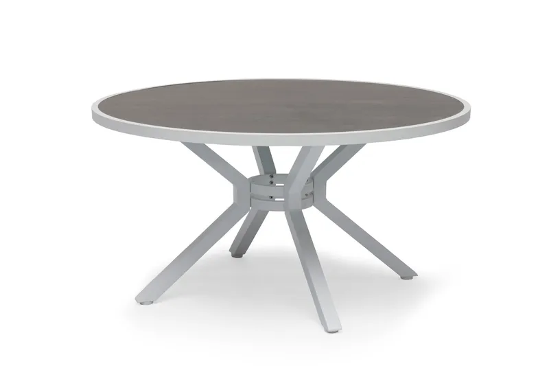 Hillerstorp Hånger Spisebord Utendørs 140 cm Rund Hvit, Hillerstorp