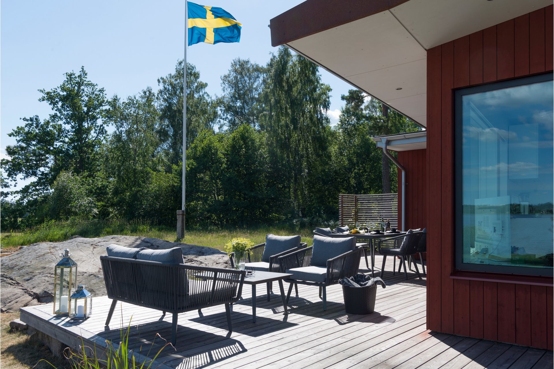Hillerstorp Hunneslätt Bord 90X150 Cm - Hagemøbler - Hagebord - Spisebord ute