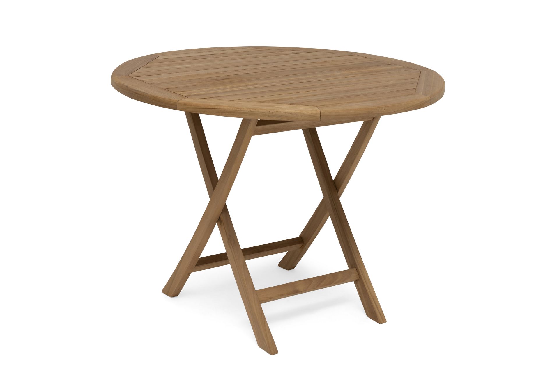 Hillerstorp Nova Cafébord 100 cm Rundt Brun - Hillerstorp - Hagemøbler - Hagebord - Spisebord ute