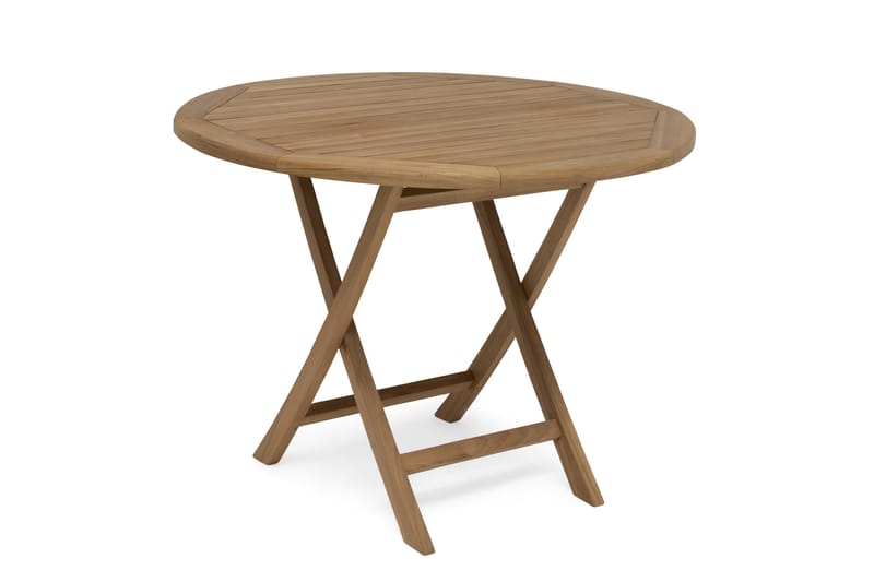 Hillerstorp Nova Cafébord 100 cm Rundt Brun - Hillerstorp - Hagemøbler - Hagebord - Spisebord ute
