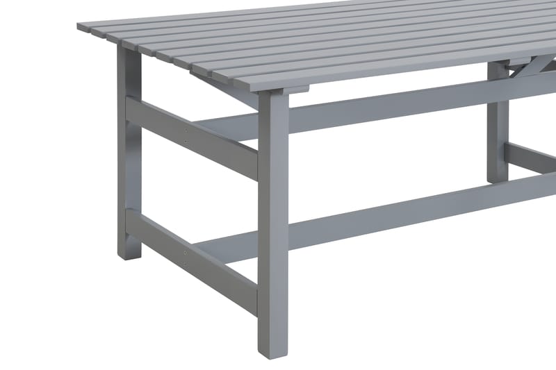 Husarn Spisebord 160 cm Matt Grå - KWA - Hagemøbler - Hagebord - Spisebord ute