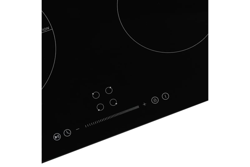 Induksjonskomfyr med 4 plater berøringskontroll glass 7000 W - Hagemøbler - Hagebord - Spisebord ute