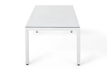 Italy Hagebord 220 cm - Hvit - Hagemøbler - Hagebord - Spisebord ute