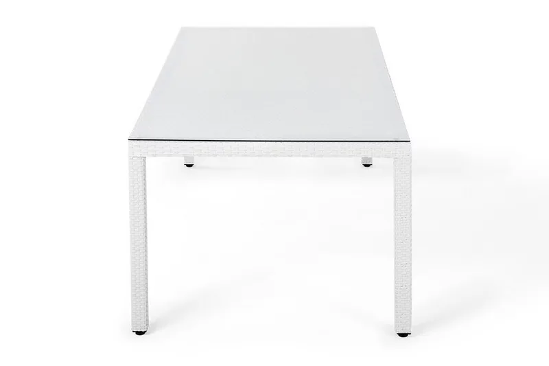 Italy Hagebord 220 cm - Hvit - Hagemøbler - Hagebord - Spisebord ute