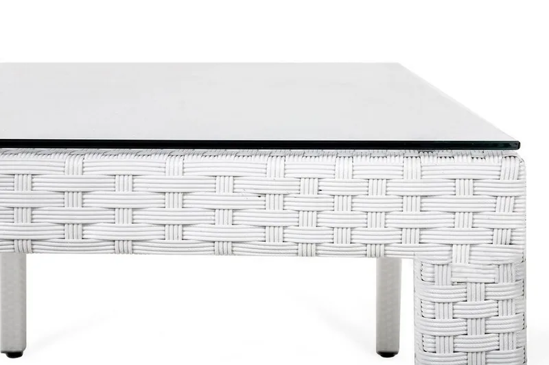 Italy Hagebord 220 cm - Hvit - Hagemøbler - Hagebord - Spisebord ute