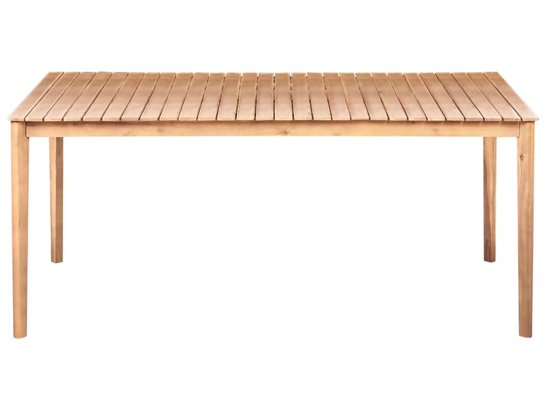 Spisebord utendørs Jaco 100x180 cm akasietre - Brun - Hagemøbler - Hagebord - Spisebord ute