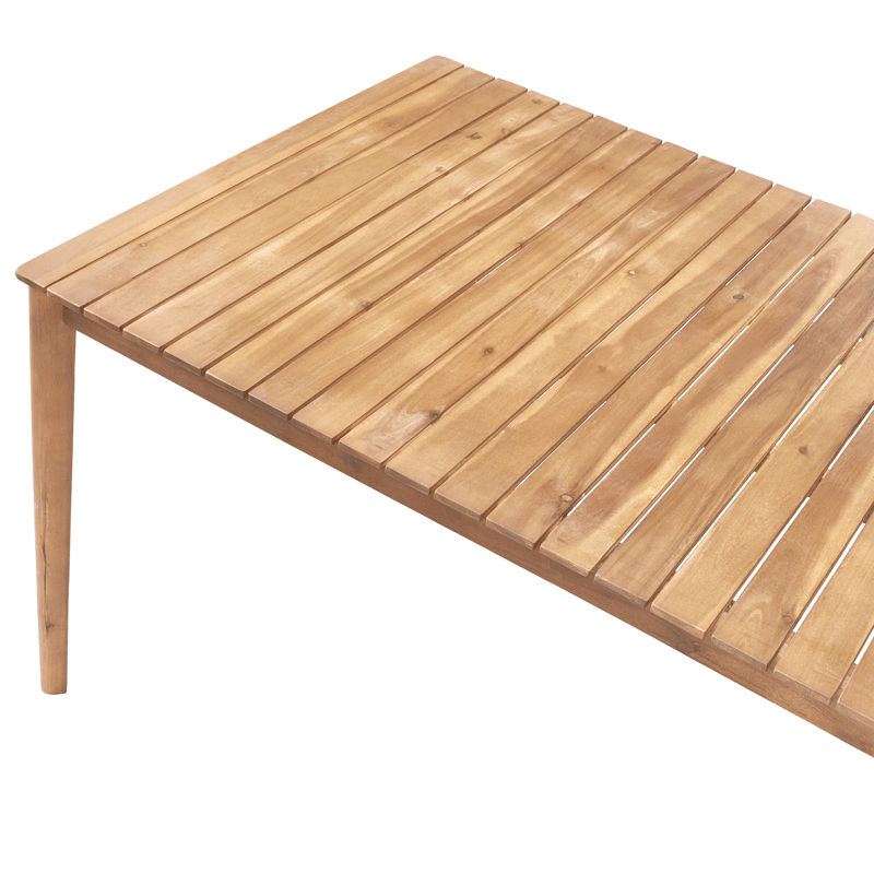 Spisebord utendørs Jaco 100x180 cm akasietre - Brun - Hagemøbler - Hagebord - Spisebord ute