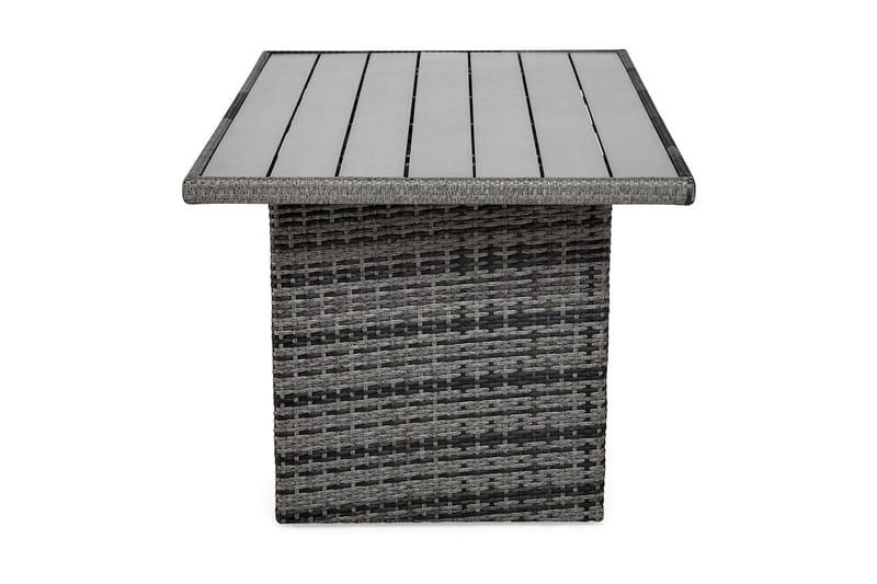 James Bord 145 cm - Aintwood/Grå - Hagemøbler - Hagebord - Spisebord ute