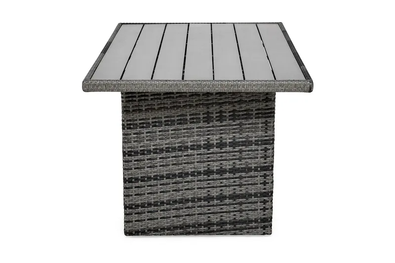 James Bord 145 cm - Aintwood/Grå - Hagemøbler - Hagebord - Spisebord ute