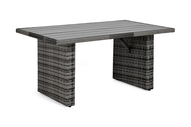 James Bord 145 cm - Aintwood/Grå - Hagemøbler - Hagebord - Spisebord ute