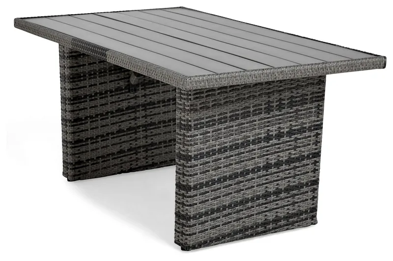 James Bord 145 cm - Aintwood/Grå - Hagemøbler - Hagebord - Spisebord ute