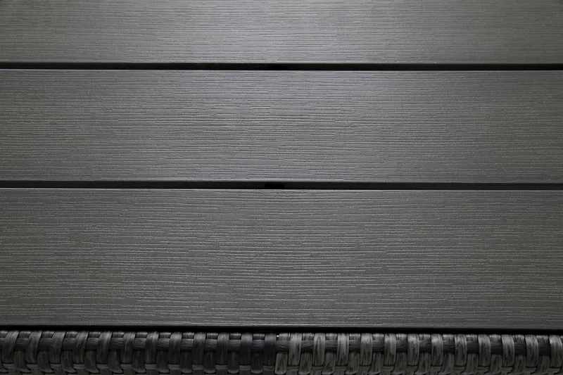 James Bord 145 cm - Aintwood/Grå - Hagemøbler - Hagebord - Spisebord ute