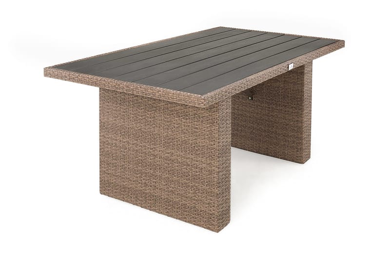 James Bord 145 cm - Aintwood/Sand - Hagemøbler - Hagebord - Spisebord ute