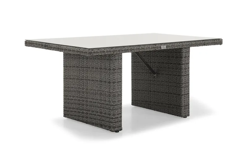 James Bord 145 cm, Glass/Grå