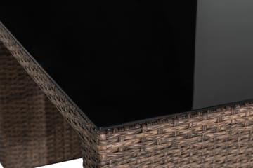 James Bord 145 cm - Sand/Glass - Hagemøbler - Hagebord - Spisebord ute