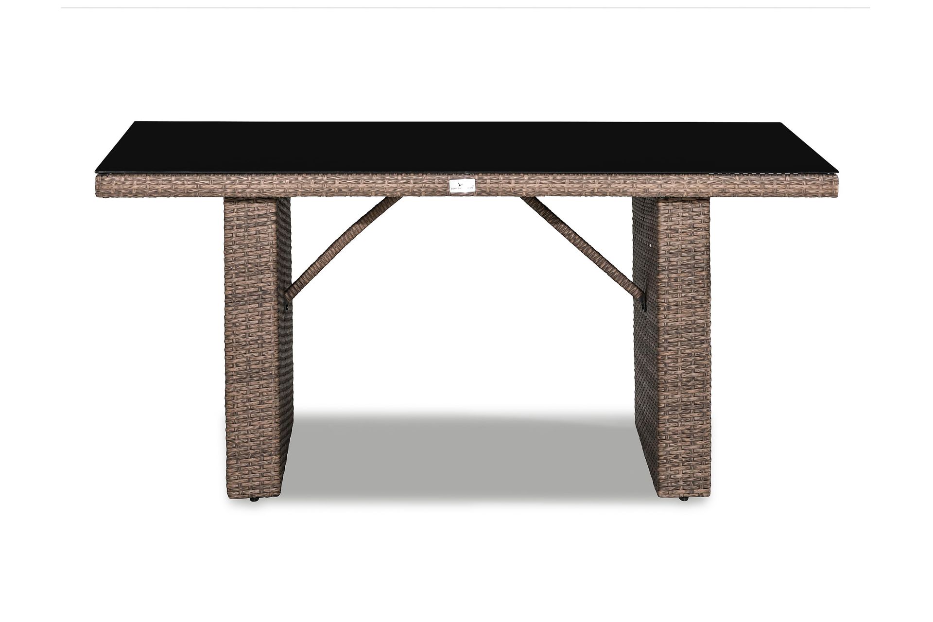 James Bord 145 cm - Sand/Glass - Hagemøbler - Hagebord - Spisebord ute