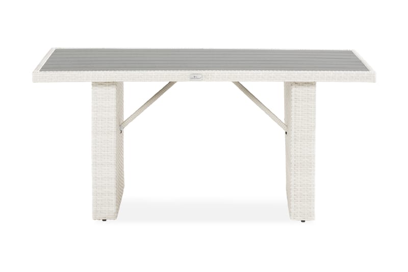 James Bord 85x145 cm - Hvit/Aintwood - Hagemøbler - Hagebord - Spisebord ute