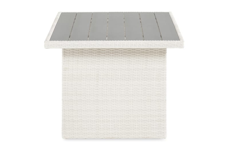 James Bord 85x145 cm - Hvit/Aintwood - Hagemøbler - Hagebord - Spisebord ute