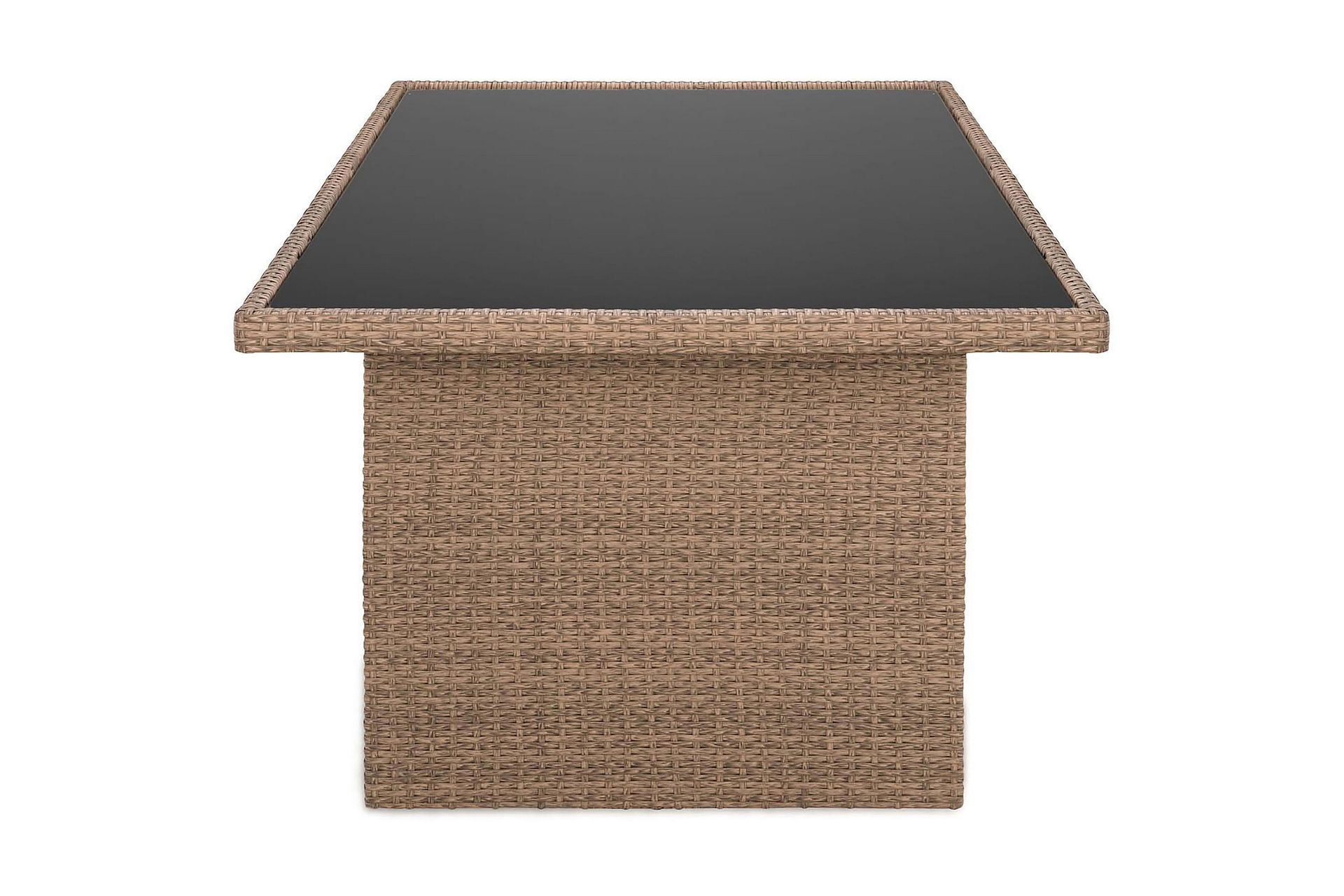 James Bord 85x145 cm - Sand/Glass - Hagemøbler - Hagebord - Spisebord ute