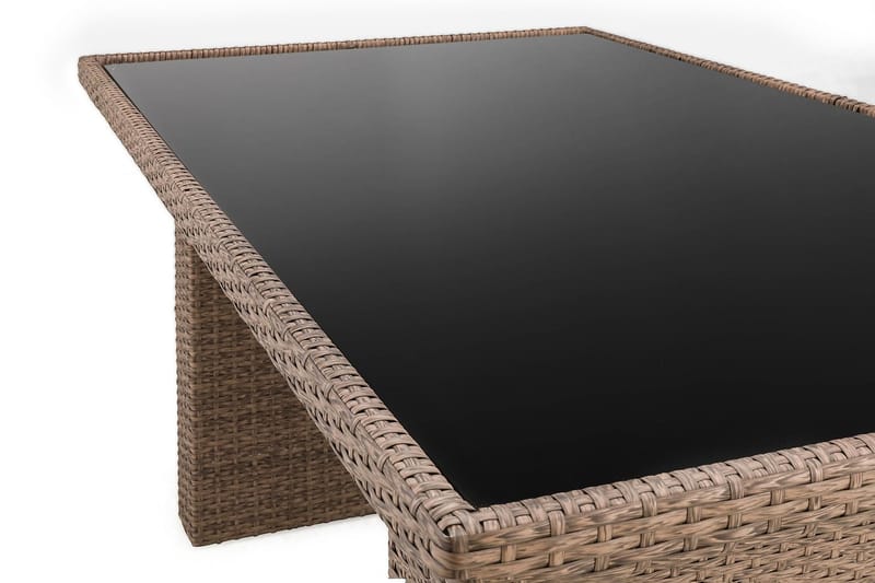 James Bord 85x145 cm - Sand/Glass - Hagemøbler - Hagebord - Spisebord ute