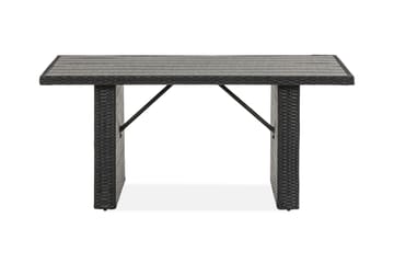 James Bord - Aintwood/Svart - Hagemøbler - Hagebord - Spisebord ute