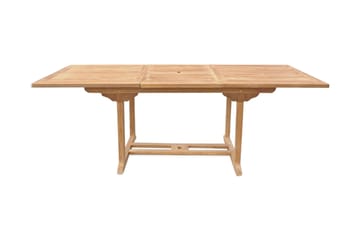 Java Bord 220 cm - Tre / Natur - Hagemøbler - Hagebord - Spisebord ute