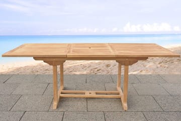Java Bord 220 cm - Tre / Natur - Hagemøbler - Hagebord - Spisebord ute
