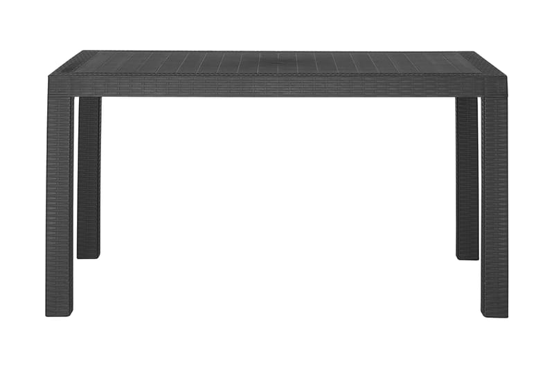 Knockytoul Hagebord 140x80 cm - Grå - Hagemøbler - Hagebord - Spisebord ute