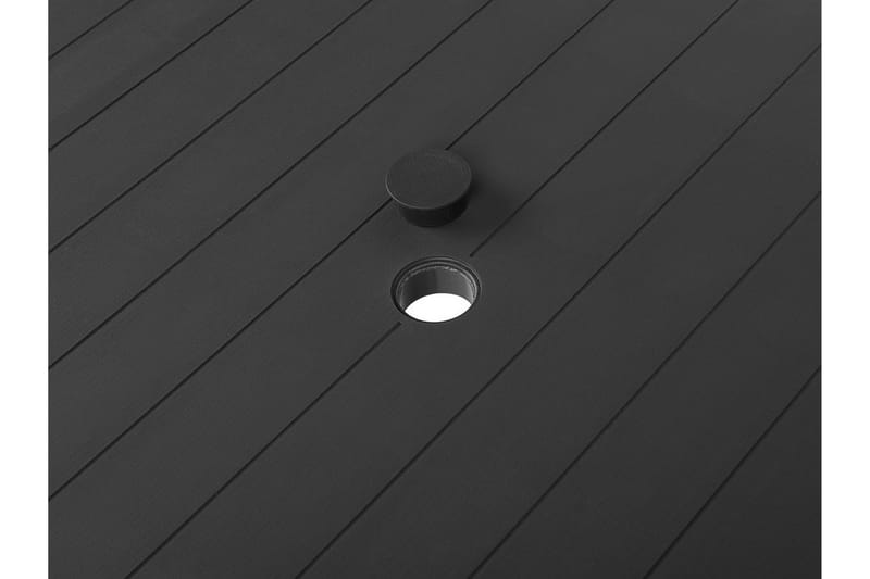 Knockytoul Hagebord 140x80 cm - Grå - Hagemøbler - Hagebord - Spisebord ute