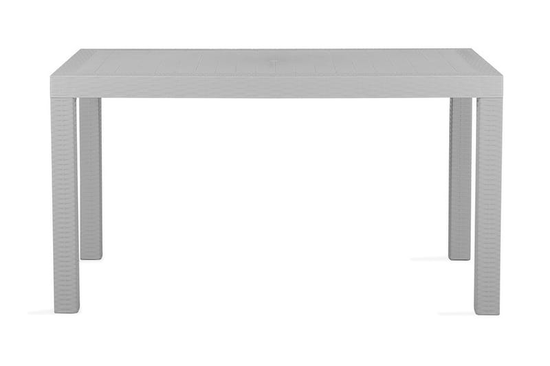 Knockytoul Hagebord 140x80 cm - Grå - Hagemøbler - Hagebord - Spisebord ute
