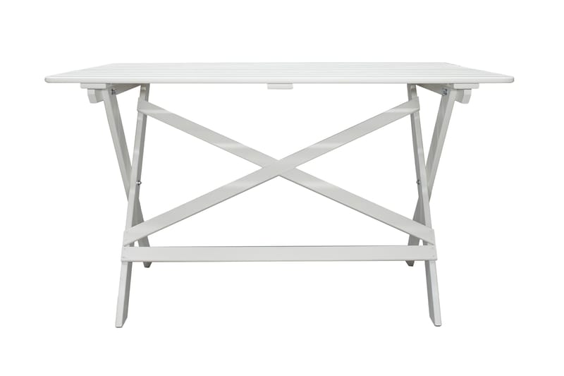 Larios Spisebord 126 cm - Hvit - Spisebord ute