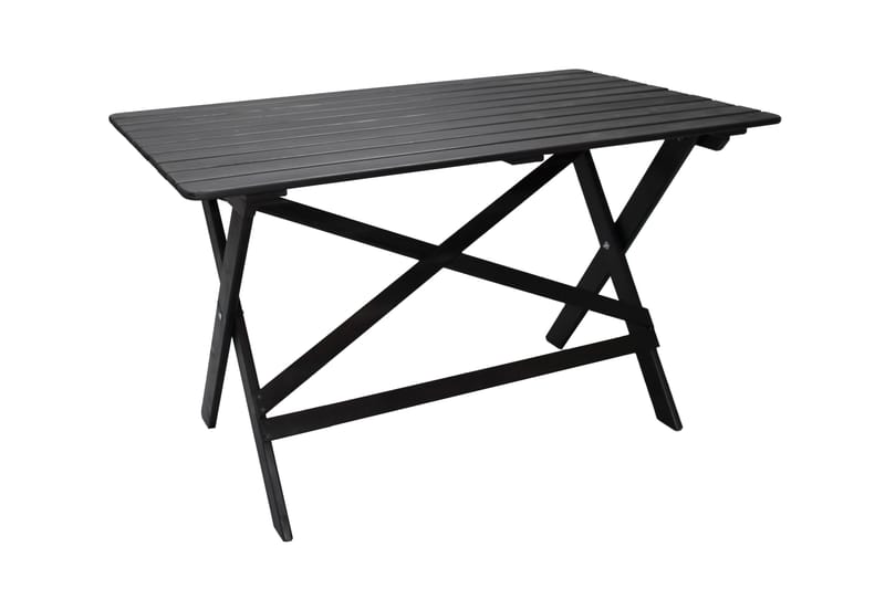 Larios Spisebord 126 cm - Svart - Hagemøbler - Hagebord - Spisebord ute