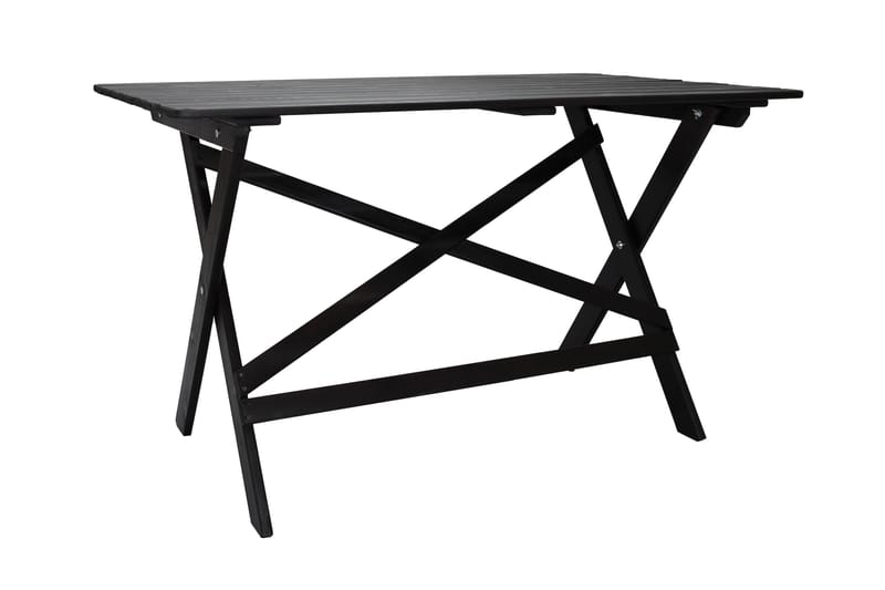 Larios Spisebord 126 cm - Svart - Hagemøbler - Hagebord - Spisebord ute