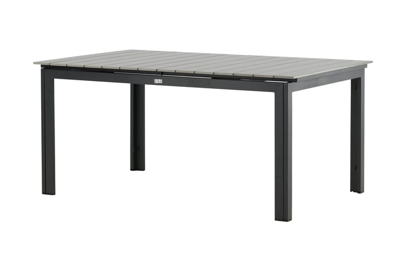 Levels Forlengningsbart Spisebord 160-240 cm Grå/Svart - Venture Home - Hagemøbler - Hagebord - Spisebord ute