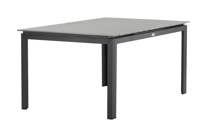 Levels Forlengningsbart Spisebord 160-240 cm Grå/Svart - Venture Home - Hagemøbler - Hagebord - Spisebord ute