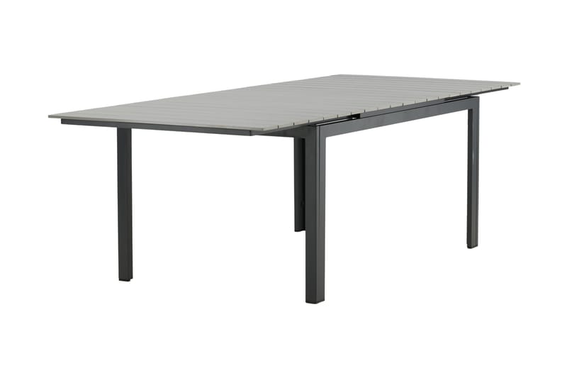 Levels Forlengningsbart Spisebord 160-240 cm Grå/Svart - Venture Home - Hagemøbler - Hagebord - Spisebord ute