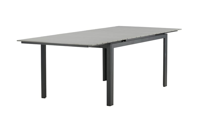 Levels Forlengningsbart Spisebord 160-240 cm Grå/Svart - Venture Home - Spisebord ute
