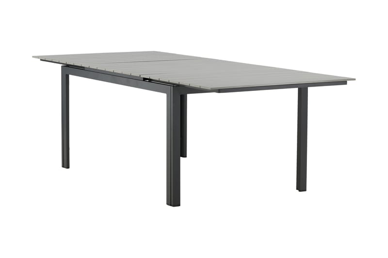 Levels Forlengningsbart Spisebord 160-240 cm Grå/Svart - Venture Home - Hagemøbler - Hagebord - Spisebord ute