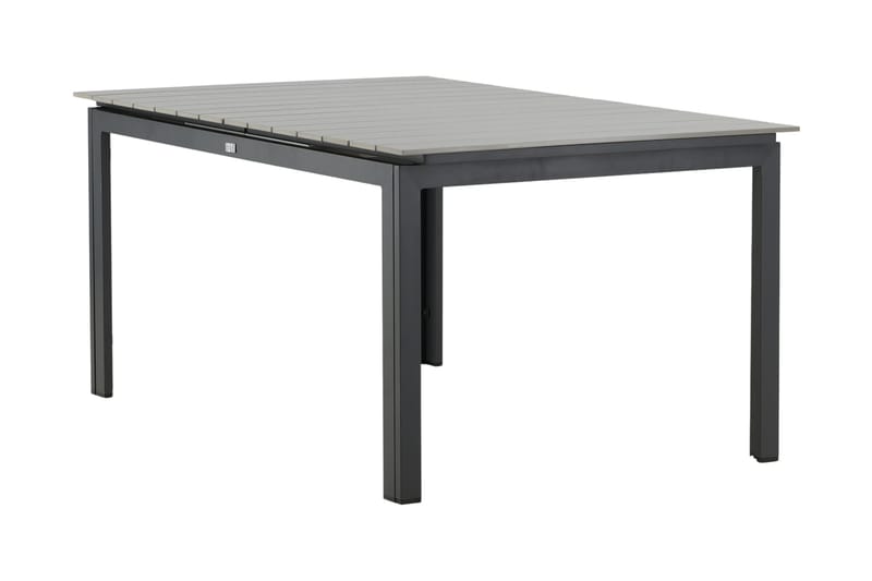 Levels Forlengningsbart Spisebord 160-240 cm Grå/Svart - Venture Home - Hagemøbler - Hagebord - Spisebord ute
