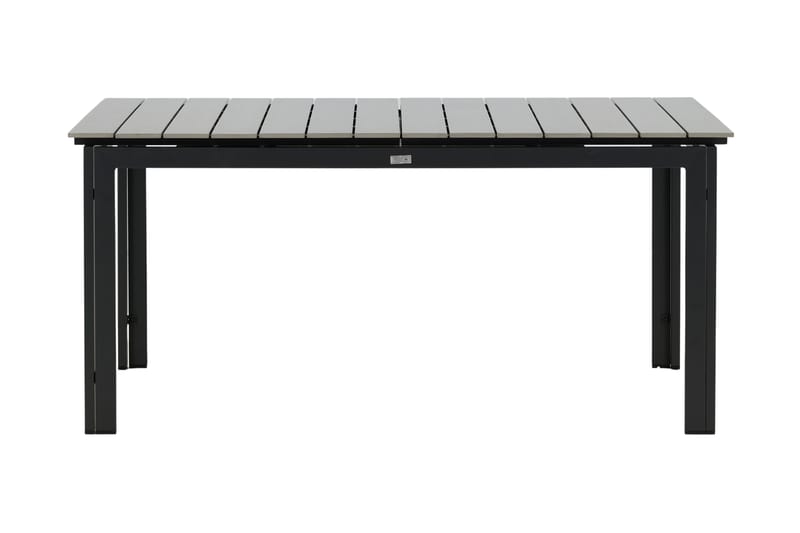 Levels Forlengningsbart Spisebord 160-240 cm Grå/Svart - Venture Home - Hagemøbler - Hagebord - Spisebord ute
