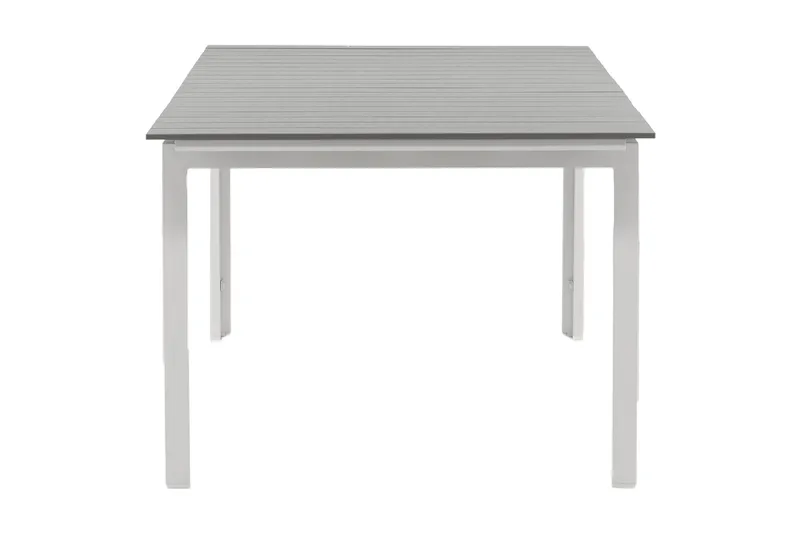 Levels Forlengningsbart Spisebord 224-324 cm - Grå/Hvit - Hagemøbler - Hagebord - Spisebord ute