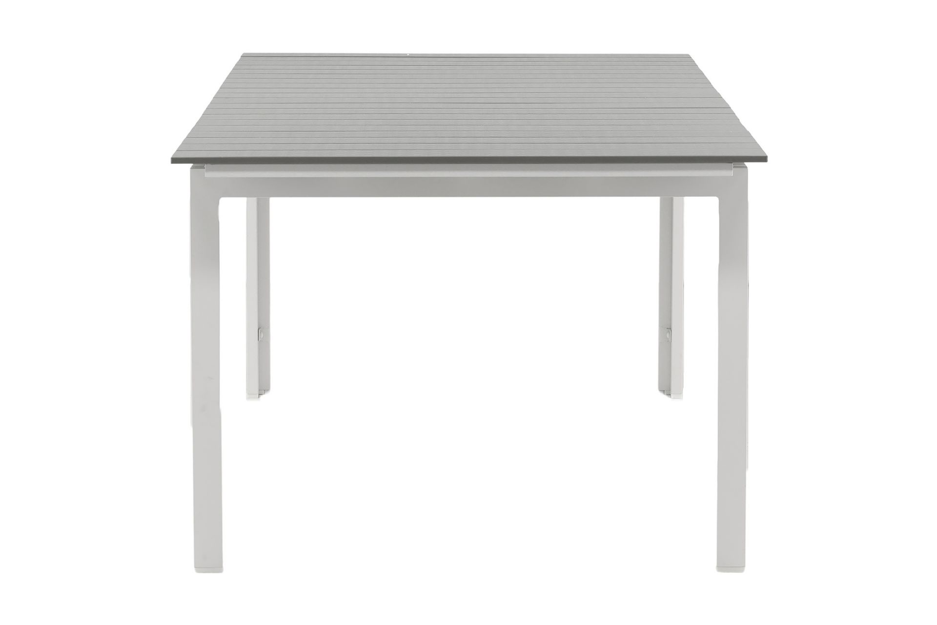 Levels Forlengningsbart Spisebord 224-324 cm - Grå/Hvit - Hagemøbler - Hagebord - Spisebord ute