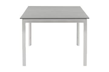 Levels Forlengningsbart Spisebord 224-324 cm - Grå/Hvit - Hagemøbler - Hagebord - Spisebord ute