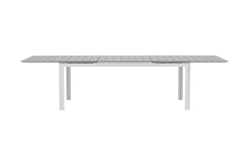 Levels Forlengningsbart Spisebord 224-324 cm - Grå/Hvit - Hagemøbler - Hagebord - Spisebord ute