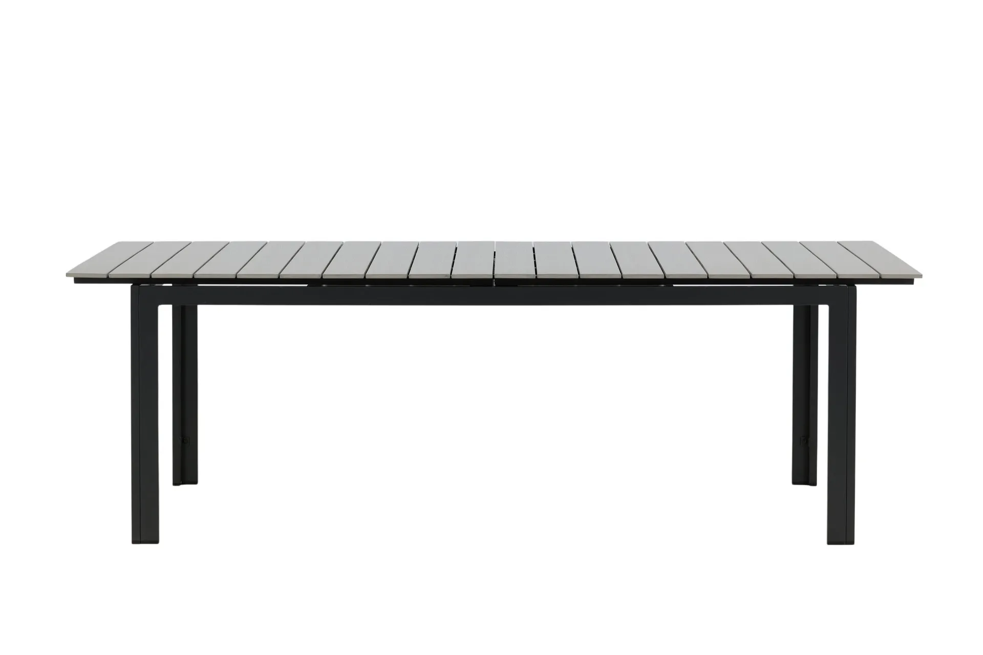 Levels Forlengningsbart Spisebord 224-324 cm - Grå/Svart