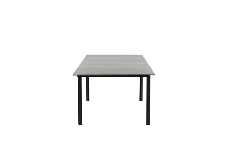 Levels Forlengningsbart Spisebord 224-324 cm - Grå/Svart - Hagemøbler - Hagebord - Spisebord ute