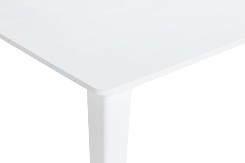 Lima Spisebord 160 cm - Hvit - Spisebord ute