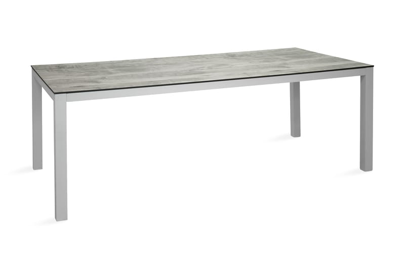 Llama Spisebord 205 cm Hvit/Grå - Venture Home - Spisebord ute